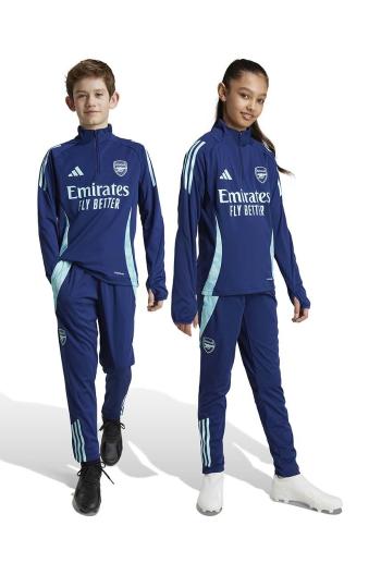 Dětské tepláky adidas Performance AFC TR PNT tmavomodrá barva, vzorované, IT2209