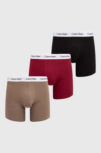 Boxerky Calvin Klein Underwear 3-pack pánské, černá barva, 000NB1770A