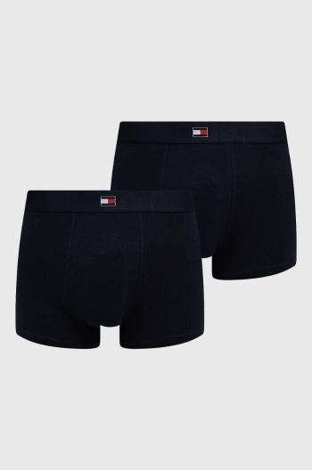 Boxerky Tommy Hilfiger 2-pack pánské, tmavomodrá barva