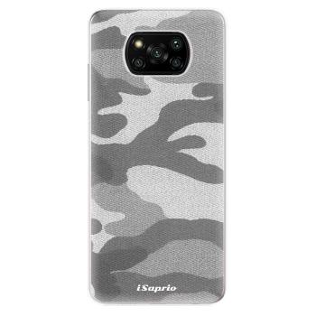 Odolné silikonové pouzdro iSaprio - Gray Camuflage 02 - Xiaomi Poco X3 Pro / X3 NFC