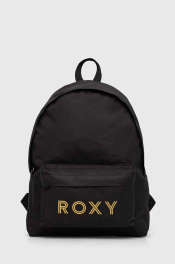 Batoh Roxy dámský, černá barva, velký, s aplikací