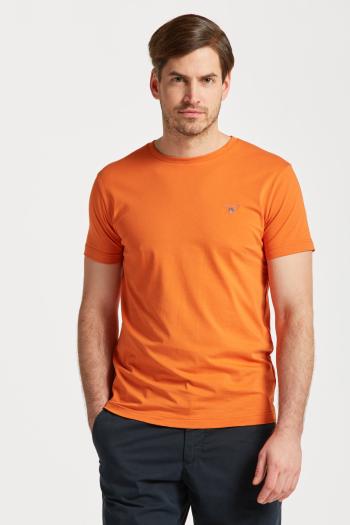 TRIČKO GANT ORIGINAL SLIM T-SHIRT oranžová M