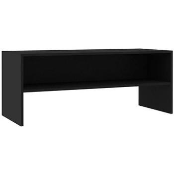 TV stolek černý 100x40x40 cm dřevotříska 800046 (800046)