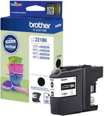 Brother Ink LC-221BK originál černá LC221BK