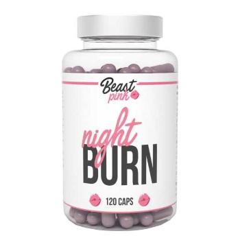 GymBeam NIGHT BURN BEASTPINK 120 CAPS Spalovač tuků, , velikost