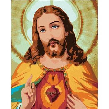 Zuty - Malování podle čísel - JEŽÍŠ KRISTUS II, 80x100 cm, vypnuté plátno na rám (HRAmmb11797nad)