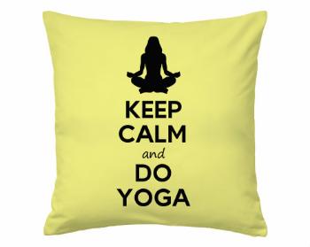 Polštář MAX Keep calm and do yoga