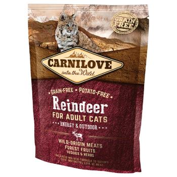 Carnilove Reindeer Adult Cats – Energy and Outdoor 400g