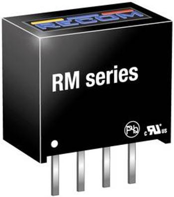 DC/DC měnič napětí do DPS RECOM RM-1212S, 12, 21 mA, 0.25 W, Počet výstupů 1 x