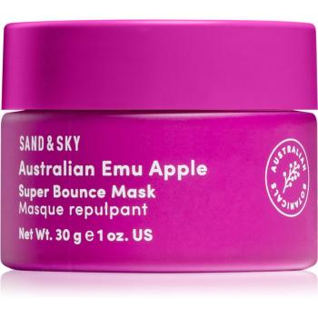 Sand & Sky Australian Emu Apple Super Bounce Mask hydratační a rozjasňující maska na obličej 30 g
