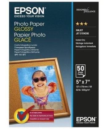 EPSON Photo Paper Glossy 13x18cm 50 listů, C13S042545