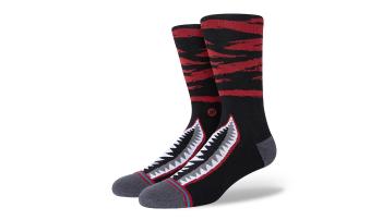 Stance Stample Warbird Crew Sock červené A545C20WAR-RED