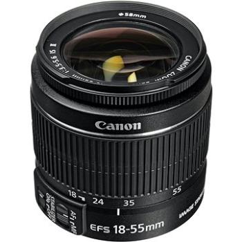 Canon EF-S 18-55mm f/3.5 - 5.6 IS II Zoom černý (5121B005AA)