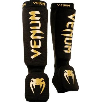 Venum KONTACT SHIN GUARDS Chrániče holení, černá, velikost