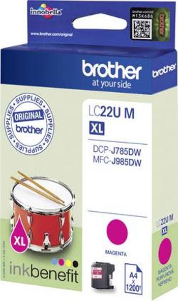 Brother Ink LC-22U M originál purppurová LC22UM