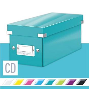 LEITZ WOW Click & Store CD 14.3 x 13.6 x 35.2 cm, ledově modrá (60410051)