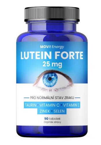 MOVit Energy Lutein Forte 25 mg + Taurin 90 tobolek