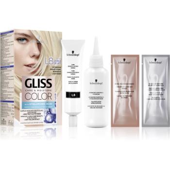 Schwarzkopf Gliss Color permanentní barva na vlasy odstín L8 Intensive Lightener 1 ks