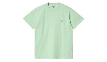 Carhartt WIP S/S Chase T-Shirt Pale Spearmint zelené I026391_0SF_XX