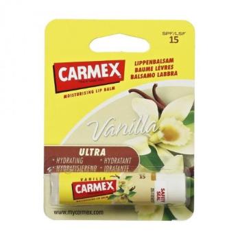 Carmex Ultra Moisturising Lip Balm Vanilla SPF15 4,25 g balzám na rty pro ženy