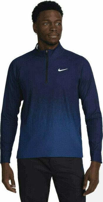 Nike Dri-Fit ADV Half-Zip Midnight Navy/Court Blue/White M Sweatshirt