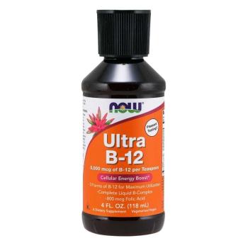 Vitamín B-12 Ultra liquid 118 ml - NOW Foods