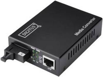 LAN, SC Simplex síťový prvek media converter 1 GBit/s Digitus DN-82122