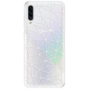 iSaprio Abstract Triangles 03 - white pro Samsung Galaxy A30s (trian03w-TPU2_A30S)