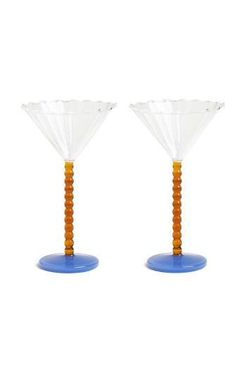 Sada sklenic na víno &k amsterdam Coupe Perle Amber 2-pack