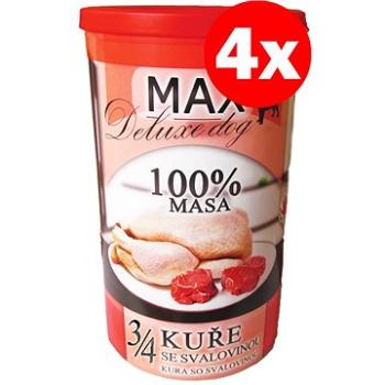 MAX deluxe 3/4  kuřete se svalovinou 1200 g, 4 ks (8594025081769)