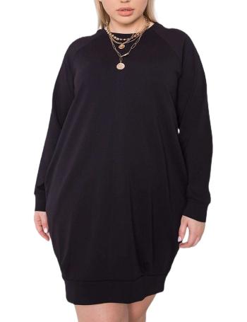 černé dámské šaty s kapsami vel. 2XL