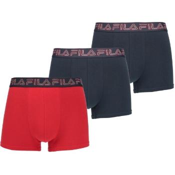 Fila BOXER 3 PIECES IN A GIFTBOX Pánské boxerky, tmavě modrá, velikost