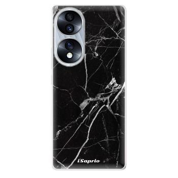 Odolné silikonové pouzdro iSaprio - Black Marble 18 - Honor 70