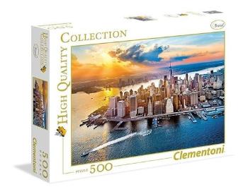 CLEMENTONI Puzzle Pohled New York 500 dílků