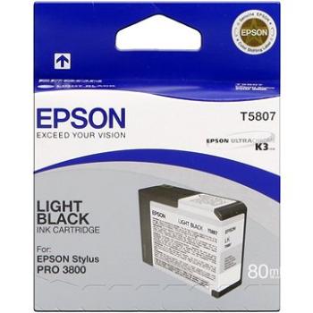 Epson T580 světlá černá (C13T580700)