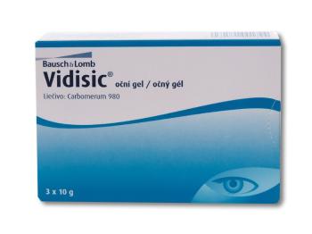 Vidisic Oční gel 3x10 g