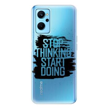 Odolné silikonové pouzdro iSaprio - Start Doing - black - Realme 9i