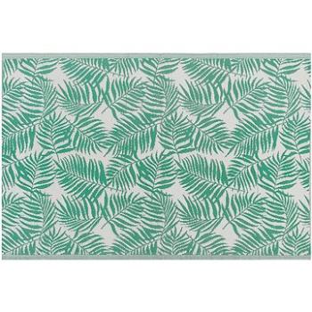 Venkovní koberec KOTA palmové listy zelené 160 x 230 cm, 202255 (beliani_202255)