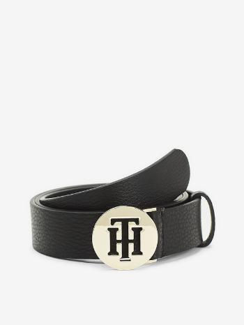 Tommy Hilfiger Round Belt 3.0 Pásek Černá