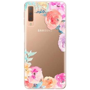 iSaprio Flower Brush pro Samsung Galaxy A7 (2018) (flobru-TPU2_A7-2018)