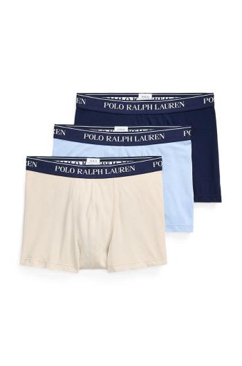 Boxerky Polo Ralph Lauren 3-pack pánské, šedá barva, 714830299