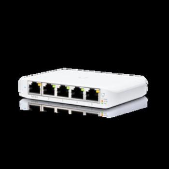 UBNT USW-Flex-Mini - UniFi Switch USW-Flex-Mini, Gigabit 5-port, 1xPoE In, USW-Flex-Mini