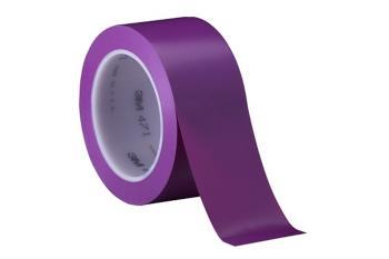 3M 471 Označovací PVC lepicí páska, otěruvzdorná, fialová