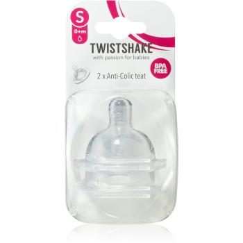 Twistshake Anti-Colic Teat savička na láhev Small 0m+ 2 ks