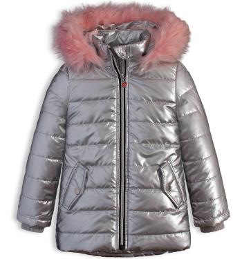 Dívčí zimní bunda LEMON BERET PURPOSE stříbrná Velikost: 92-98