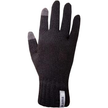 Kama RUKAVICE R301 Pletené rukavice, černá, velikost L