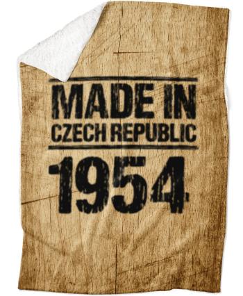 Deka Made In (rok: 1954, Podšití beránkem: ANO)