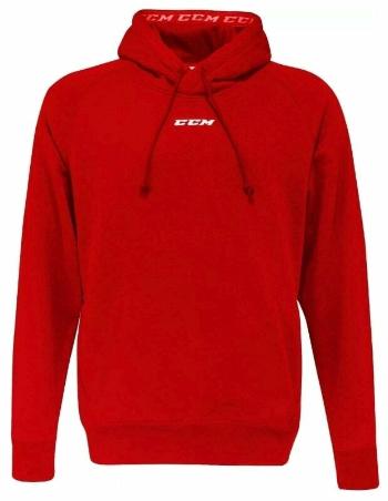 CCM Team Fleece Pullover Hoodie Red L