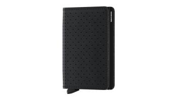 Secrid Slimwallet Perforated Black černé SPf-Black