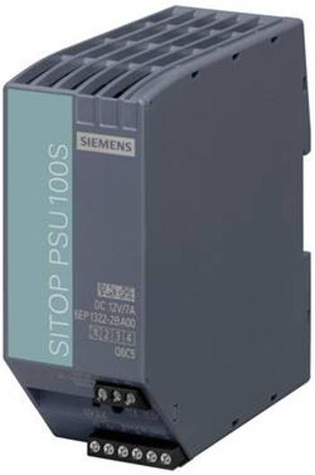 Zdroj na DIN lištu Siemens SITOP PSU100S, 12 V/DC, 7 A